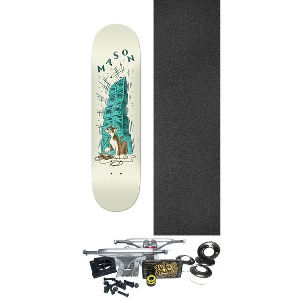 Real Skateboards Patrick Praman Rampage Limited Skateboard Deck - 8.38" x 32.25" - Complete Skateboard Bundle